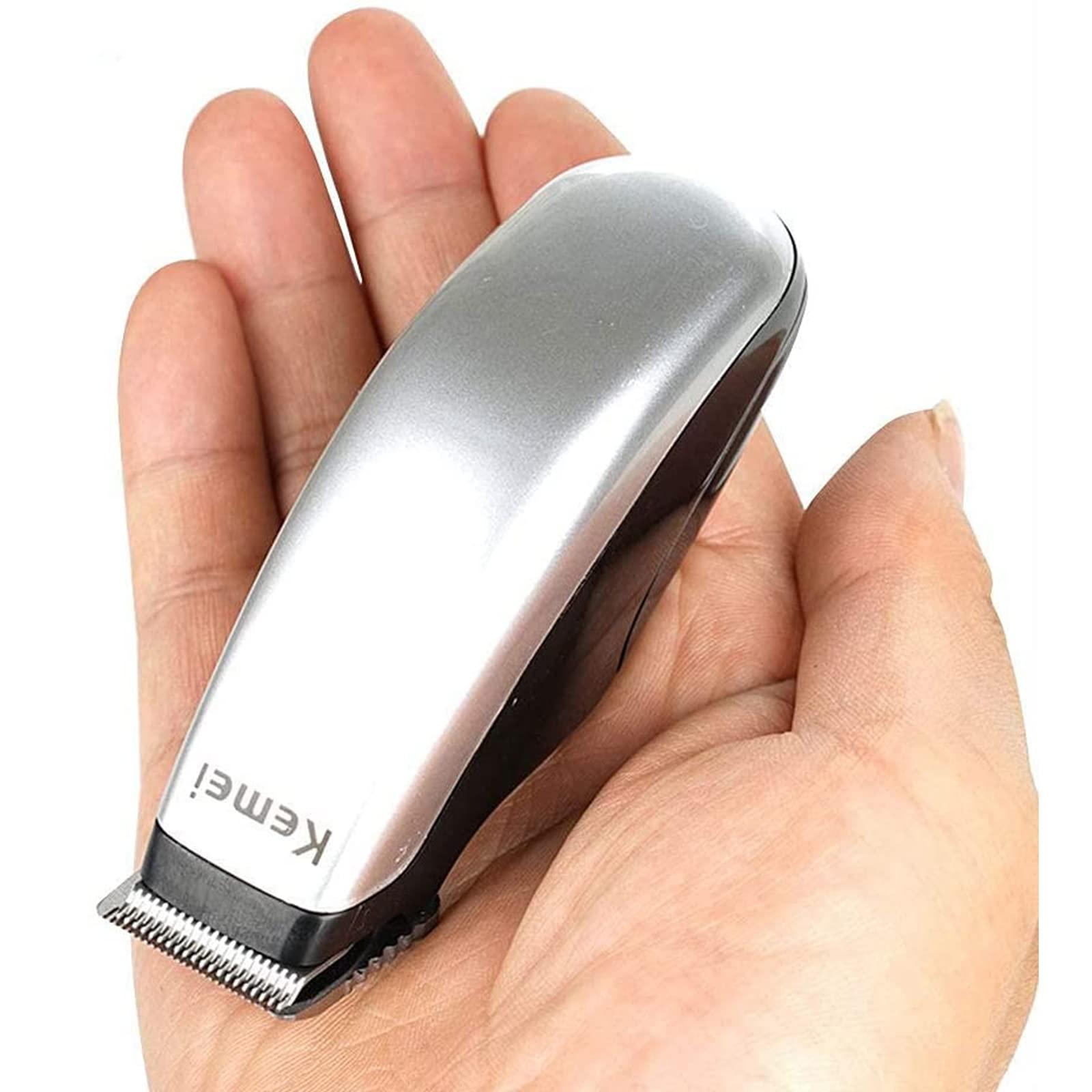 KEMEI Mini Clippers Trimmer Groomer Cordless Self-Haircut Kit Styling Shears With Stainless Steel