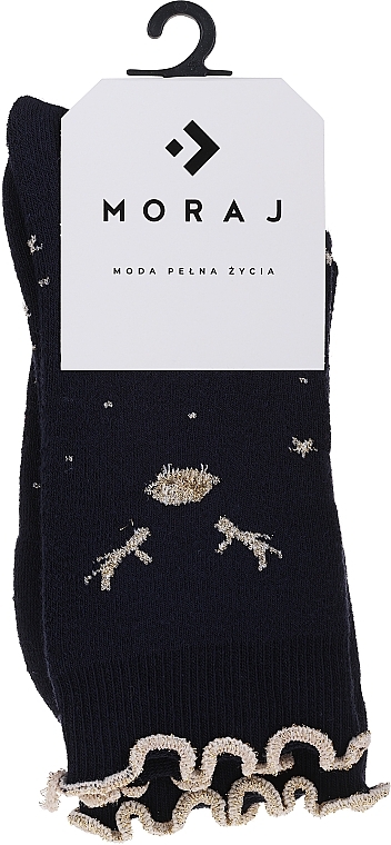 Women Christmas Socks, CSL300-092, blue