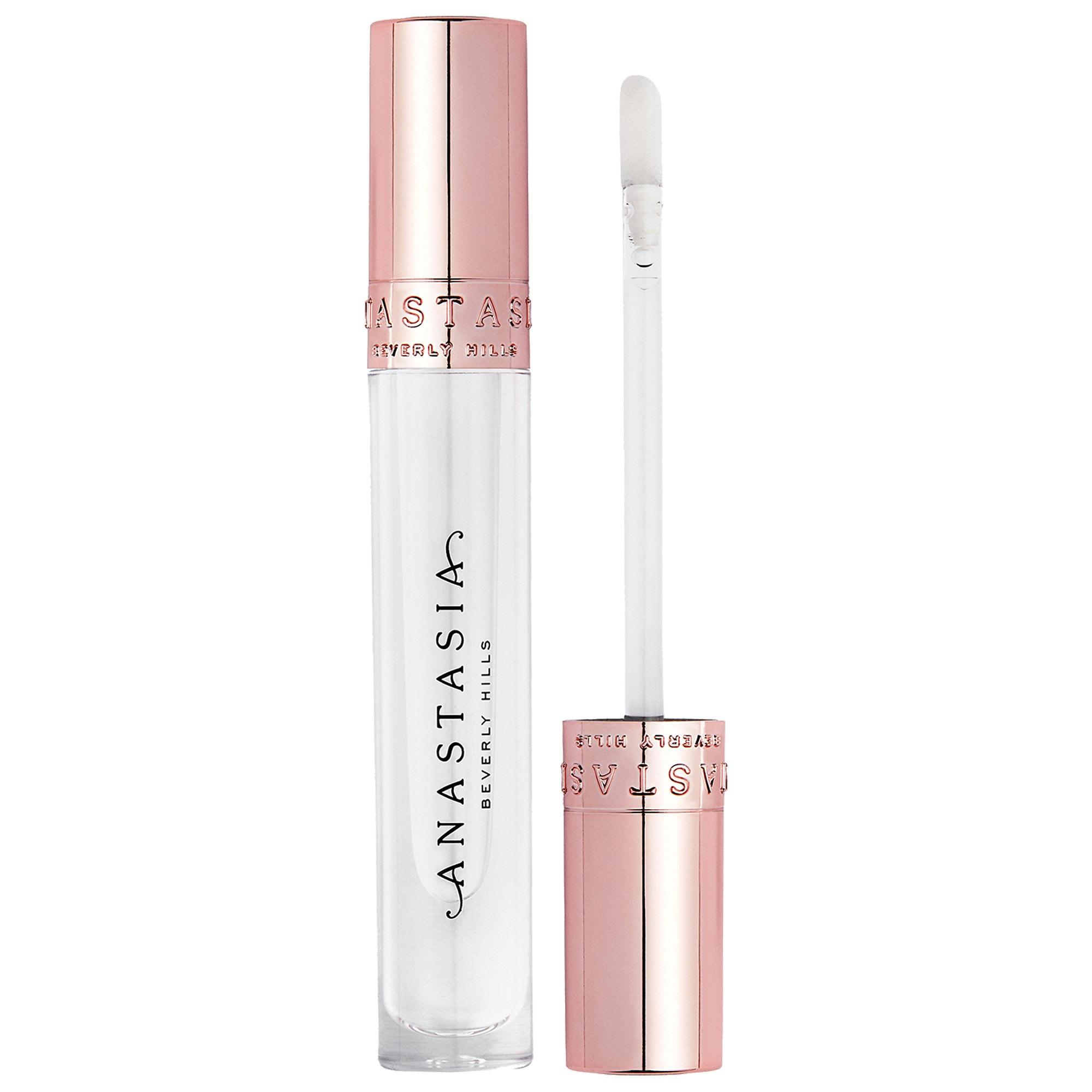 Anastasia Beverly Hills Non-Sticky Clear Crystal Lip Gloss - 0.16 oz/ 4.8 mL Glass - crystal-clear/translucent
